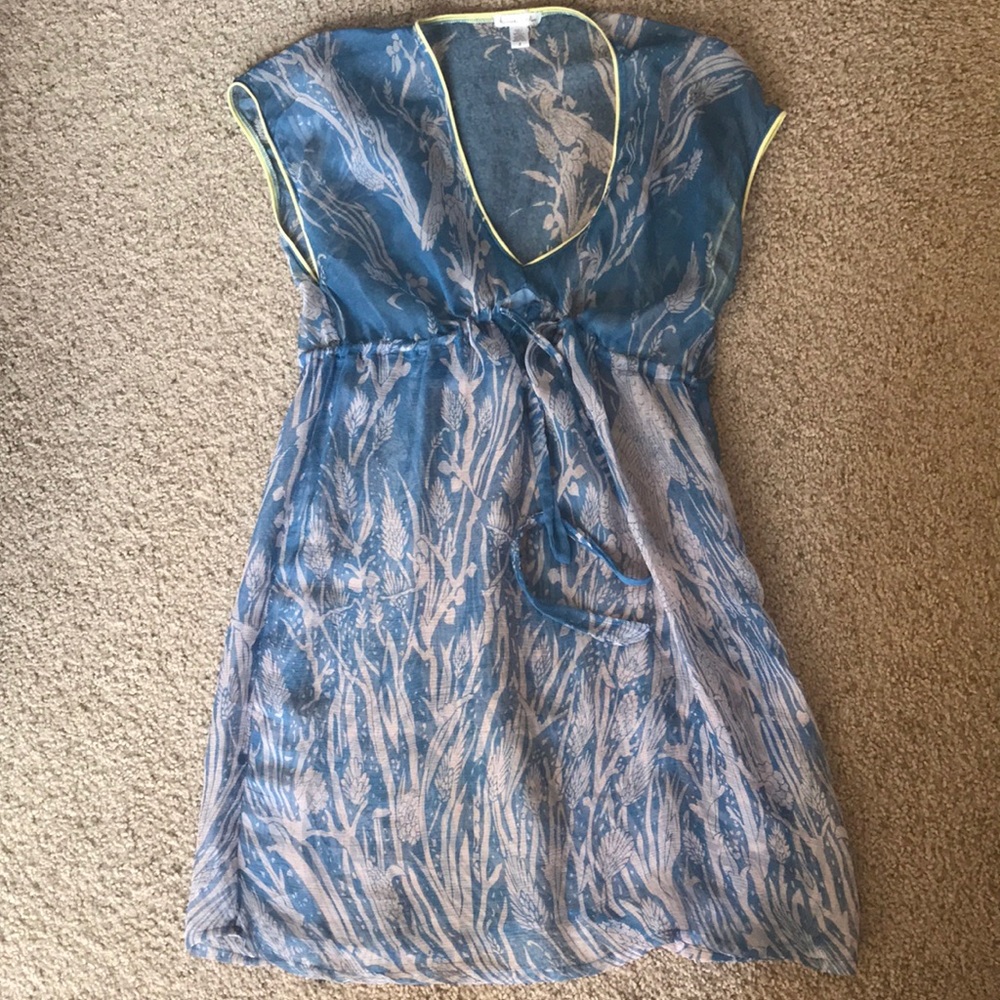 Kimchi Blue Silk Tunic Size XS/S